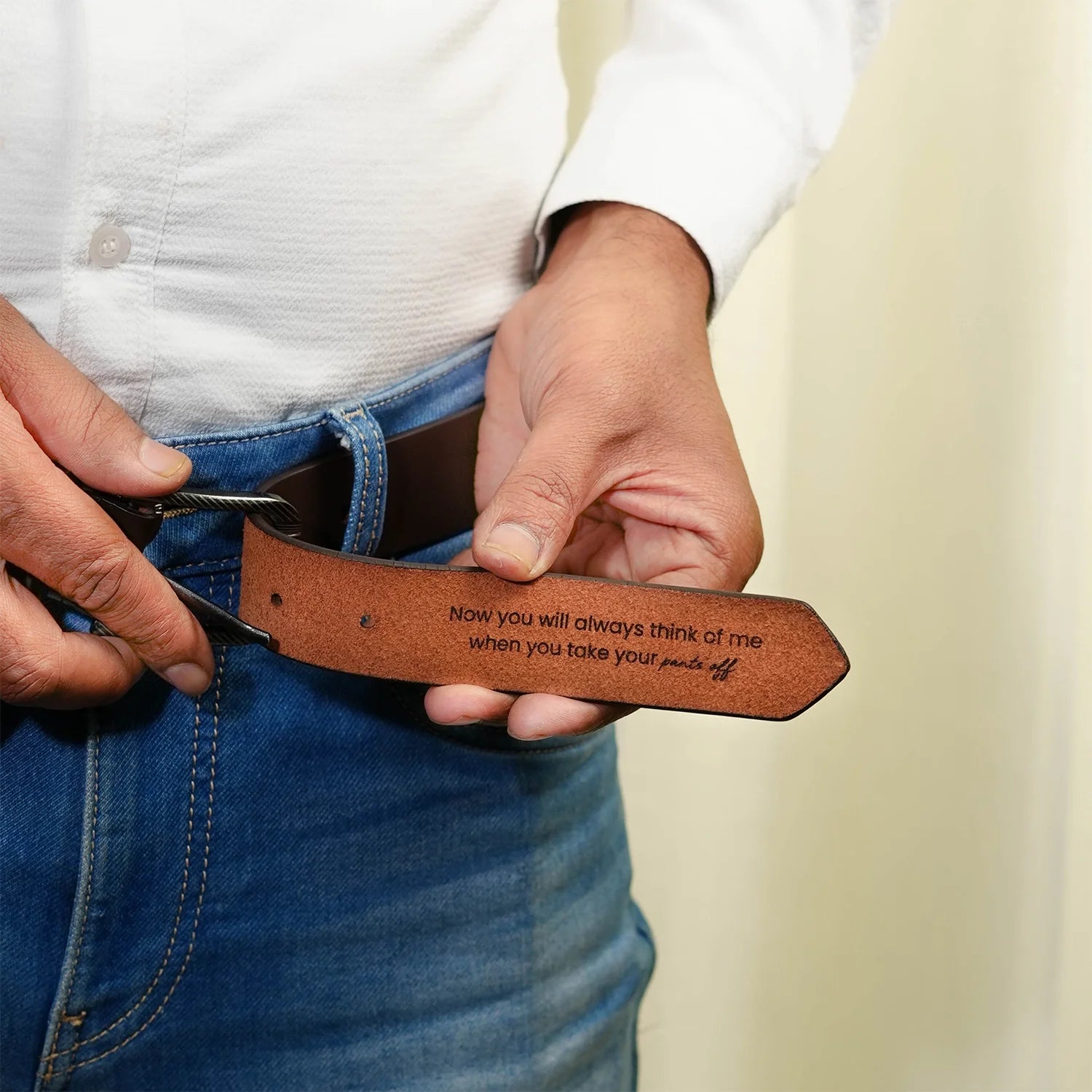 Secret Message Belt