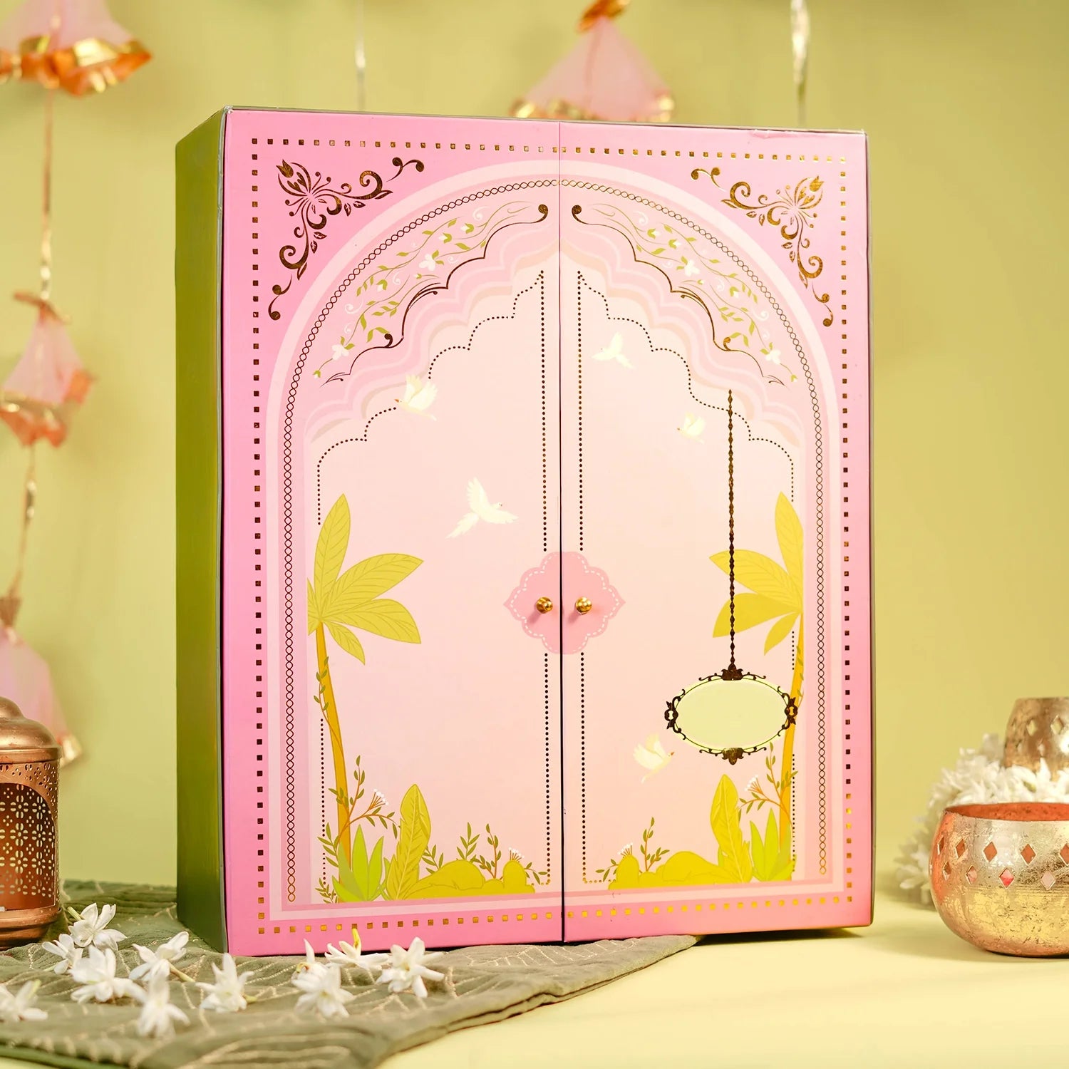 Pink Advent Box