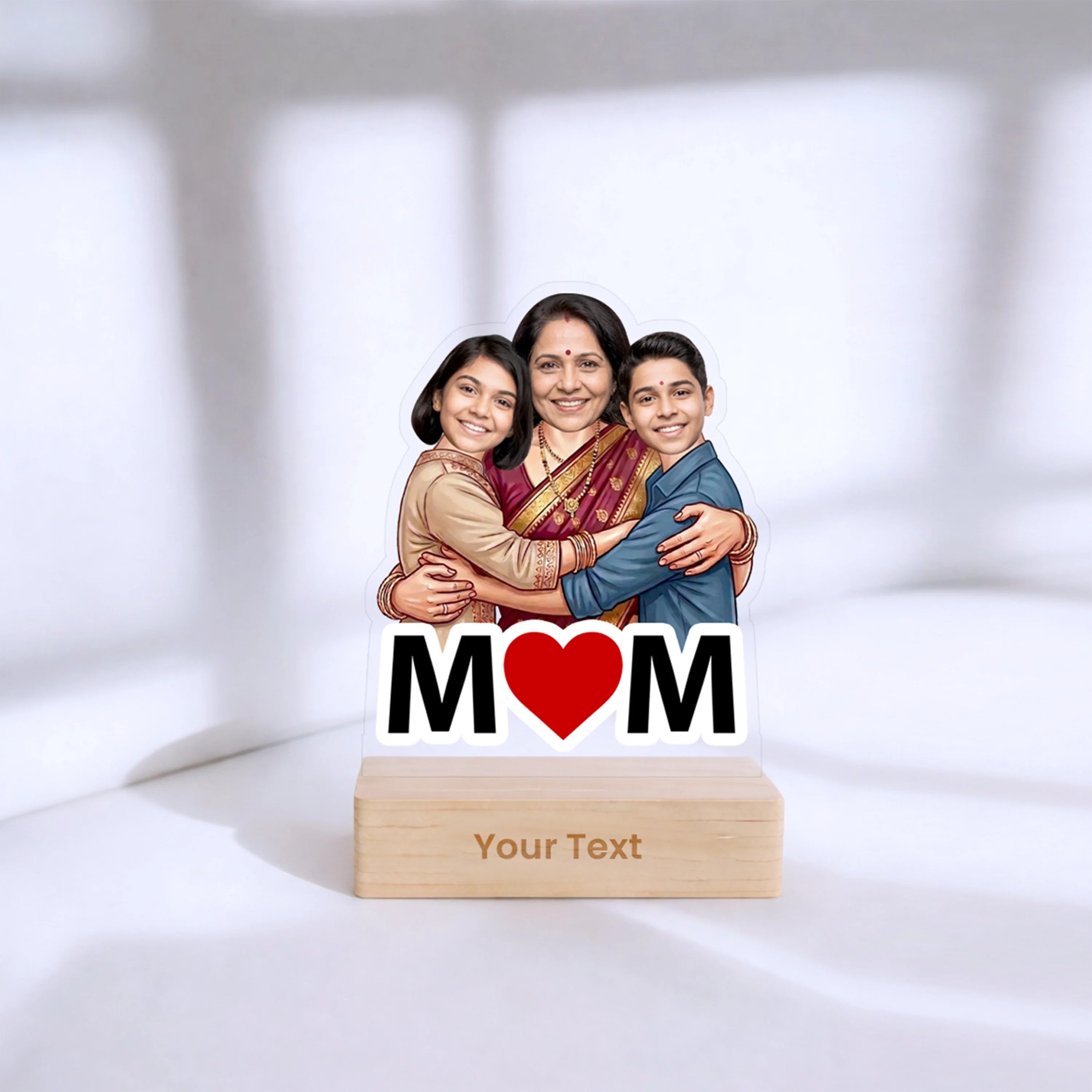 Love You Mom Caricature