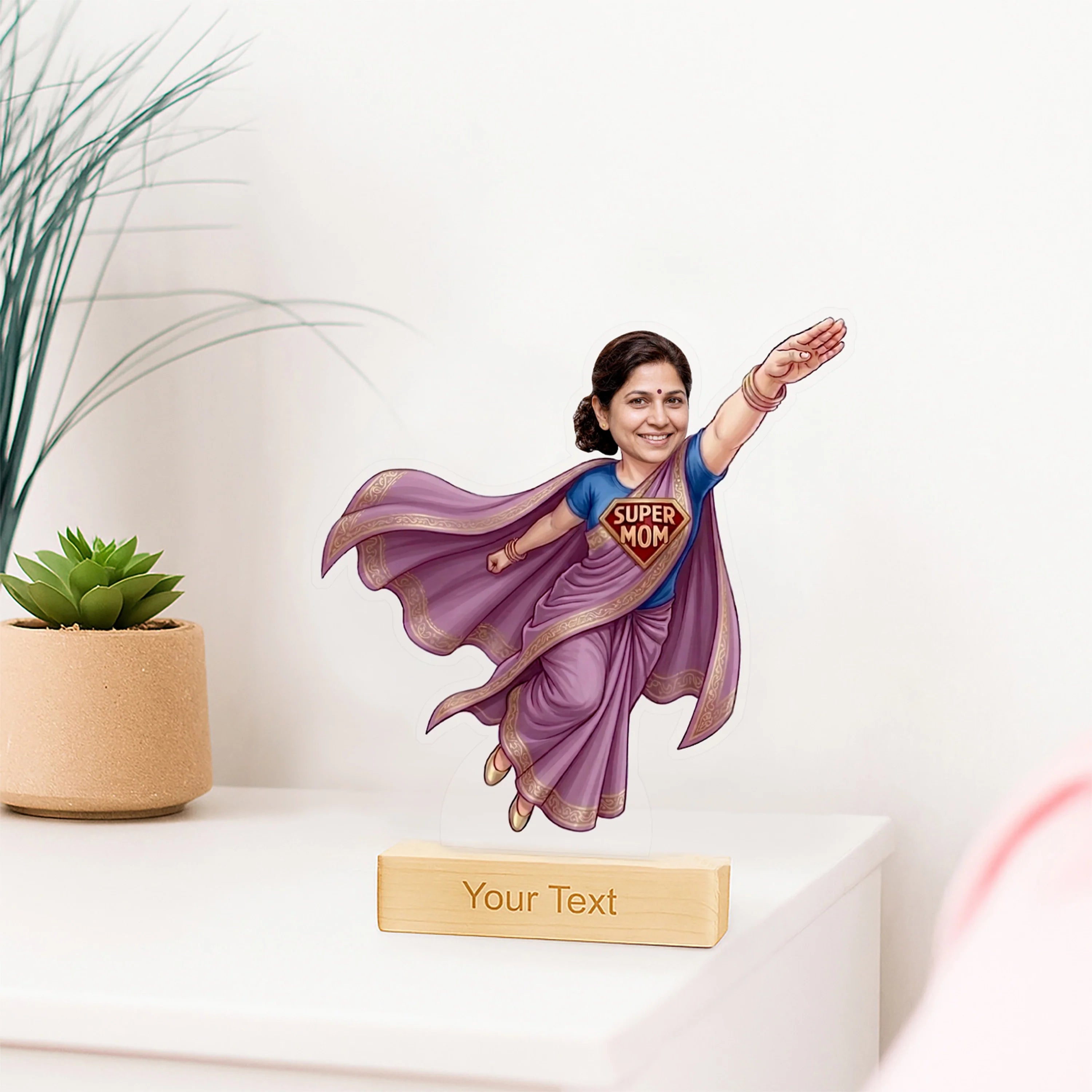 Super Mom Caricature
