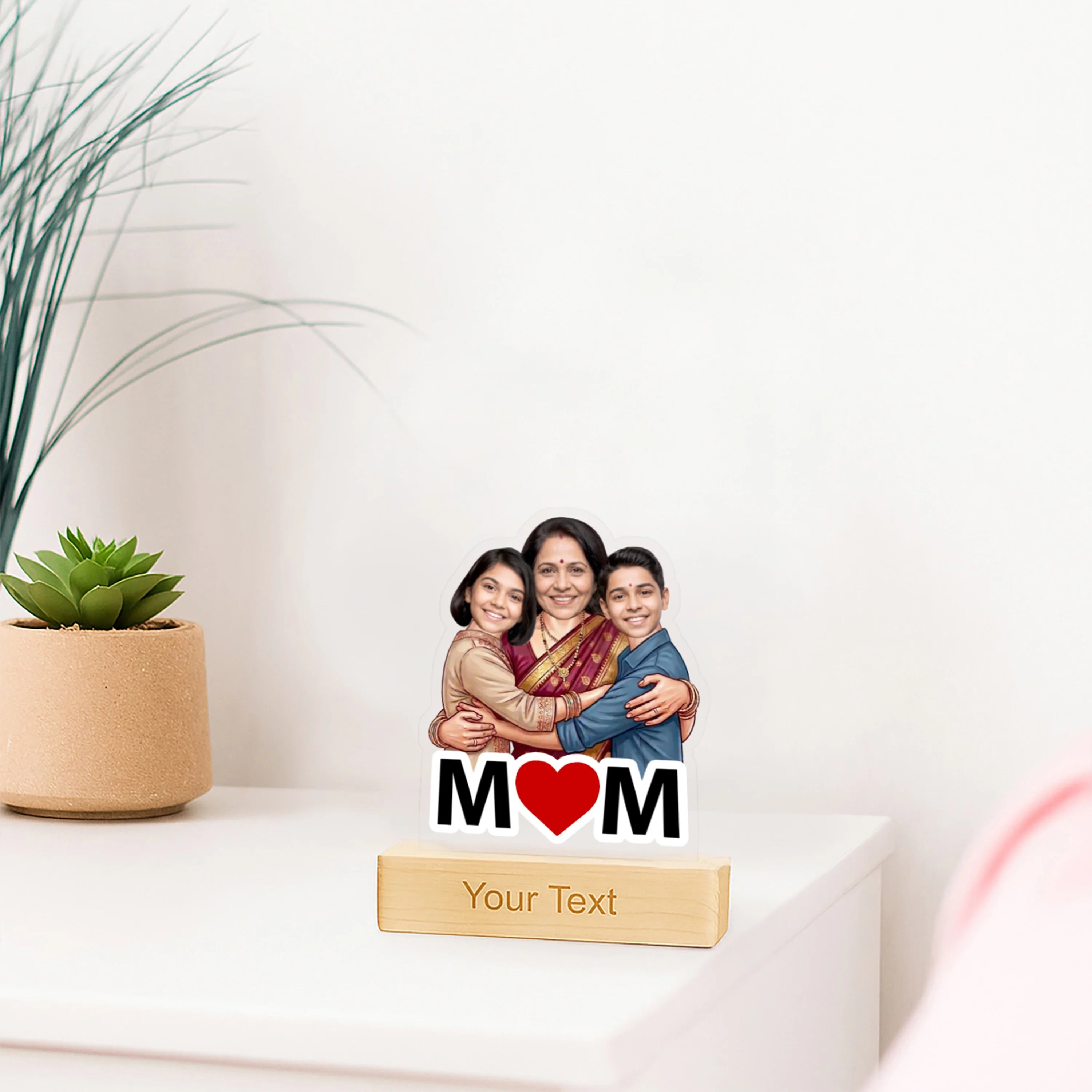 Love You Mom Caricature