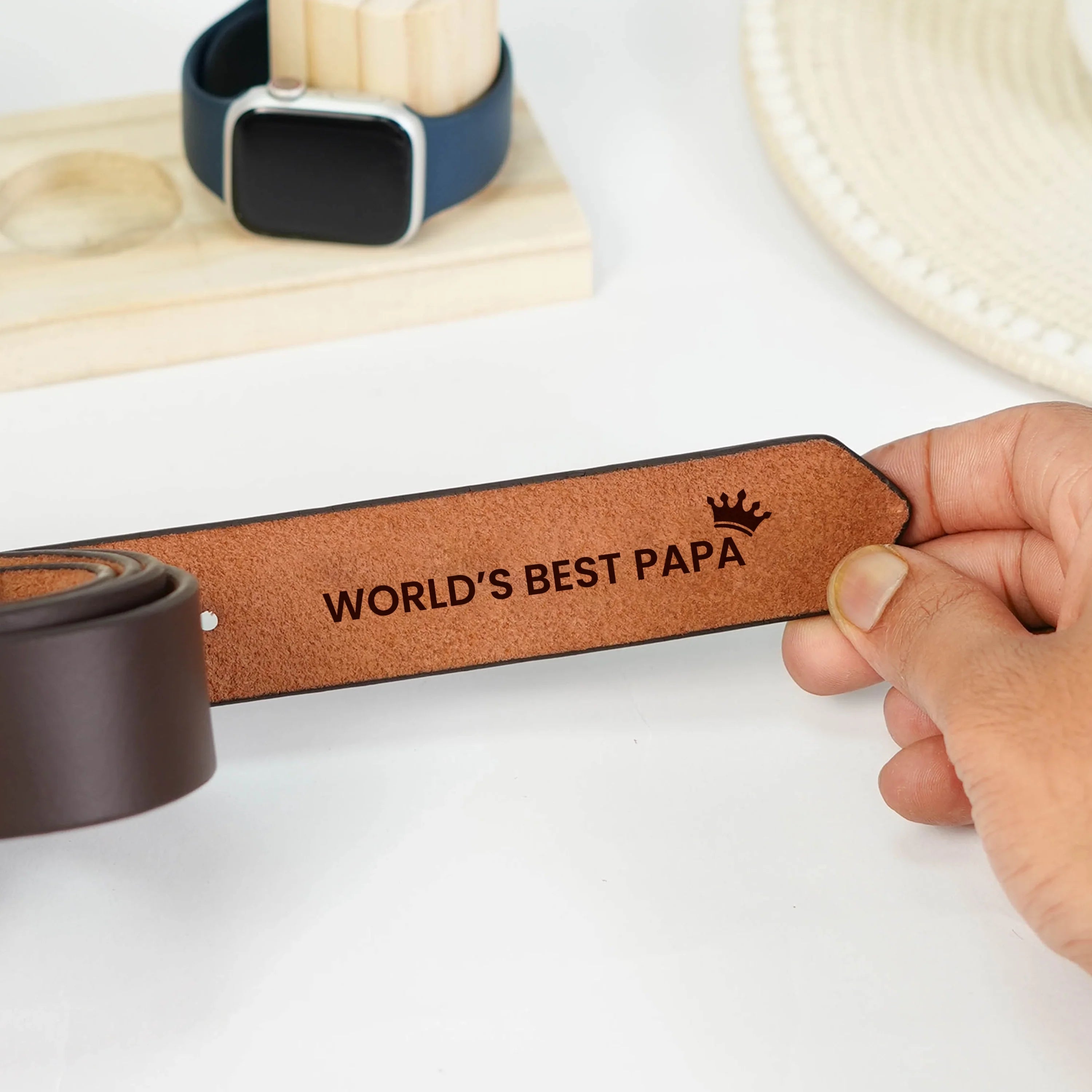 Father's Day Secret Message Belt